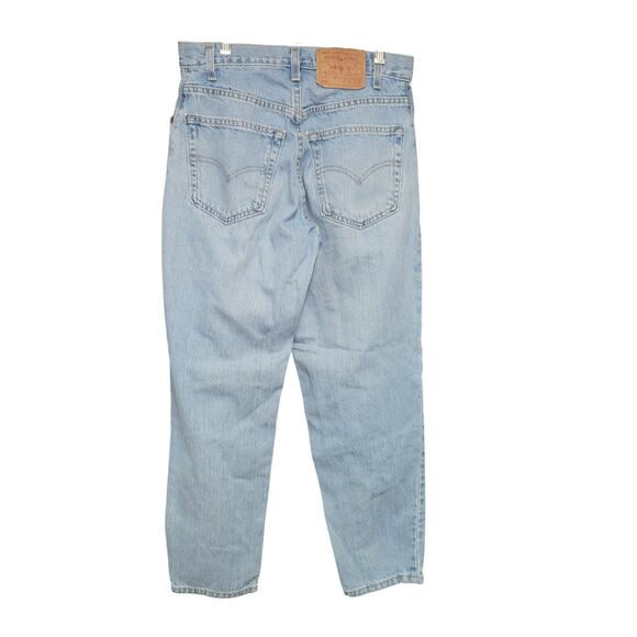 Vtg Levi 560 Jeans Mens 30X30 (29) Made in USA Loose Fit Tapered Leg Denim 90s - Picture 3 of 16